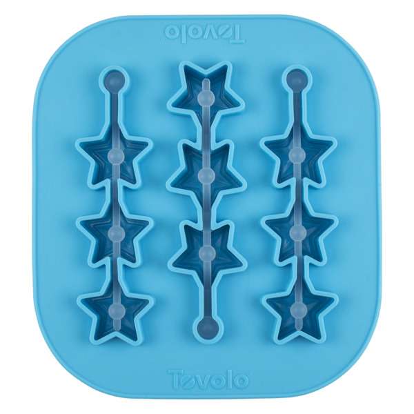 Форма силиконовая для льда на палочке Tovolo Звёздочки 16х15 см