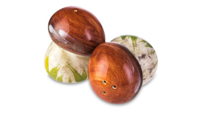 Набор для соли и перца Грибы, керамика EDELWEISS EDW-4126