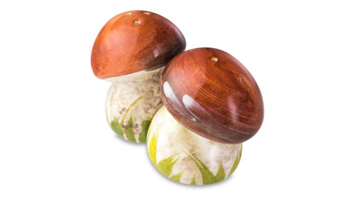 Набор для соли и перца Грибы, керамика EDELWEISS EDW-4126