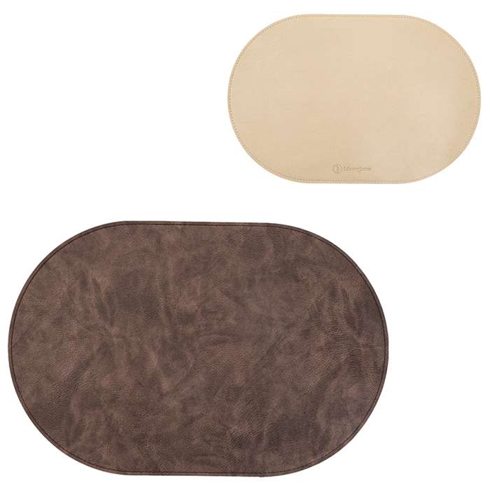 Салфетка сервировочная pool, 30х45 см, коричневая/золотистый металлик Liberty Jones LJ0000554