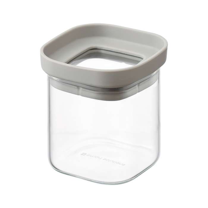 Банка для специй vacuum glass, 120 мл, светло-серая Smart Solutions SS0000393