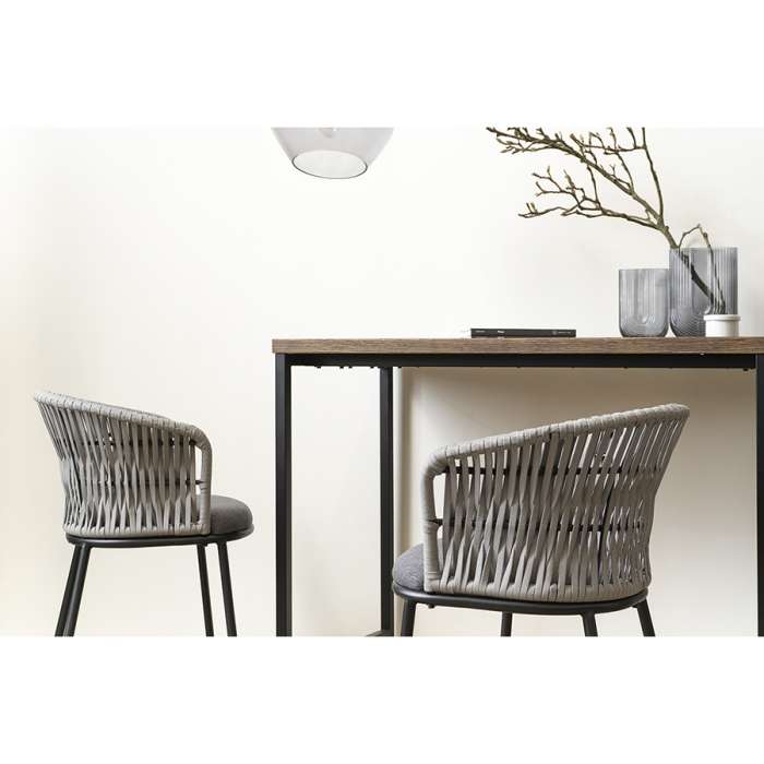 Стул полубарный haugen, темно-серый/светло-серый Bergenson Bjorn FH-BB-BCH-HG-GR