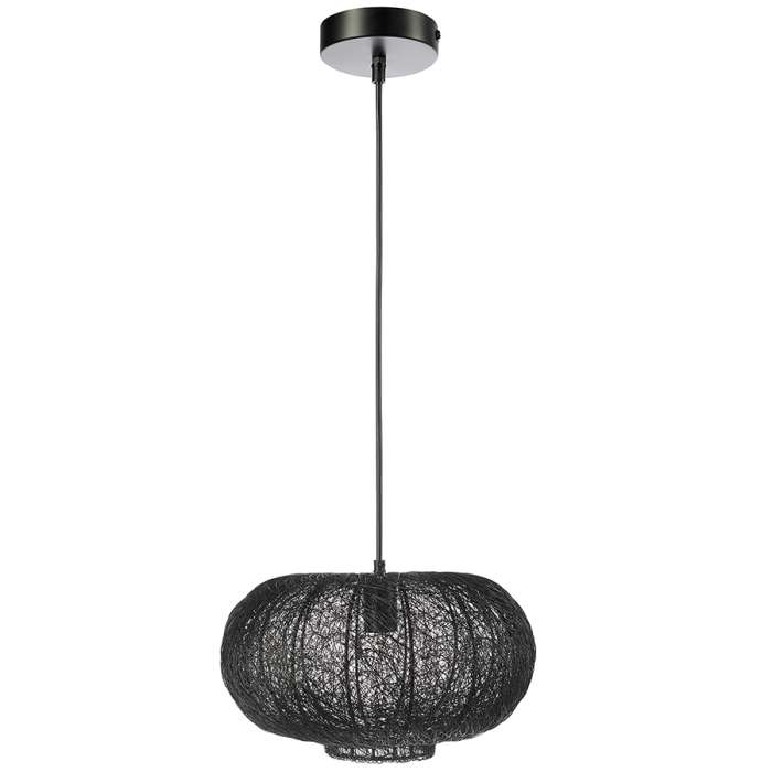Светильник подвесной vinger, D20х37 см, черный Bergenson Bjorn BB0000346
