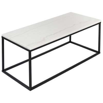 Столик журнальный mayen, 90х40 см, белый/черный Bergenson Bjorn BB0000242