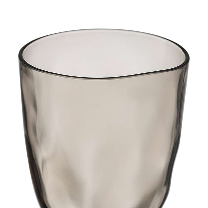 Набор бокалов для вина hollow, 430 мл, серо-коричневый, 4 шт. Liberty Jones LJ0000358