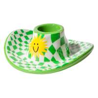 Подсвечник rodeo, cowboy hat, 4 см, зелёный DOIY DYCAHROHAG