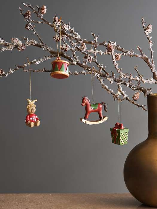 Набор ёлочных украшений classic christmas charm из коллекции new year essential Tkano TK25-NY_DEC0012