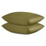 Набор наволочек из премиального сатина оливкового цвета из коллекции essential, 50х70 см Tkano TK25-PC0001