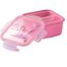 Ланч-бокс квадратный SNIPS Единорог 800 мл, 15x15x7,5 см, розовый, пластик