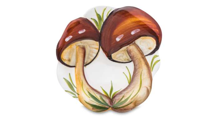 Салатник порционный Грибы 15 см, керамика EDELWEISS EDW-4123