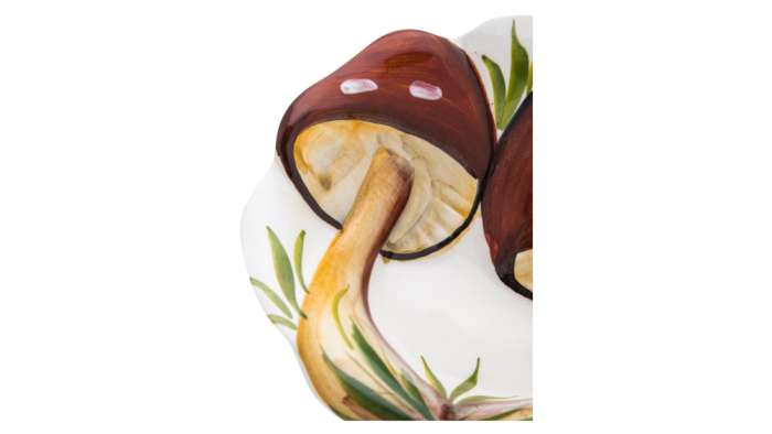 Салатник порционный Грибы 15 см, керамика EDELWEISS EDW-4123