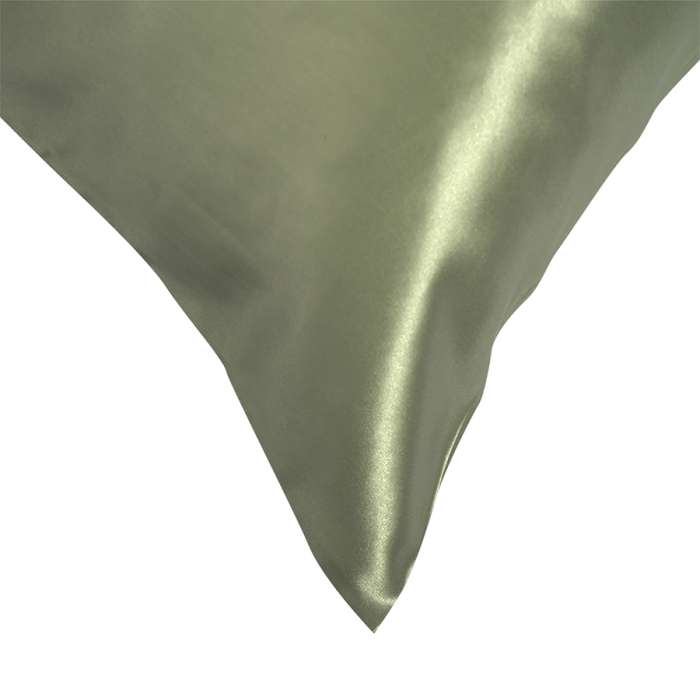 Наволочка из натурального шелка мятного цвета из коллекции Essential TKANO TK23-PC0008