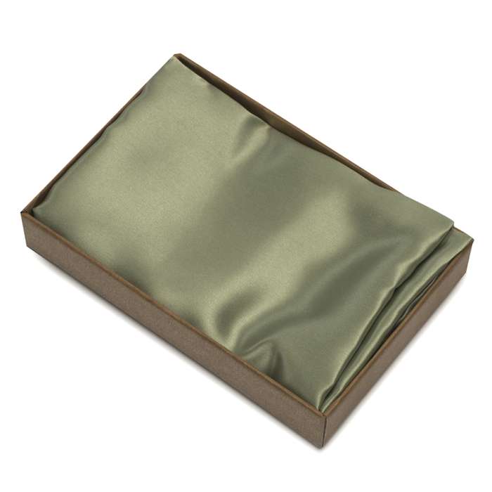 Наволочка из натурального шелка мятного цвета из коллекции Essential TKANO TK23-PC0008