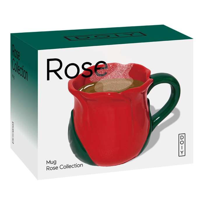 Кружка 3d rose, 350 мл DOIY DYMUGROS