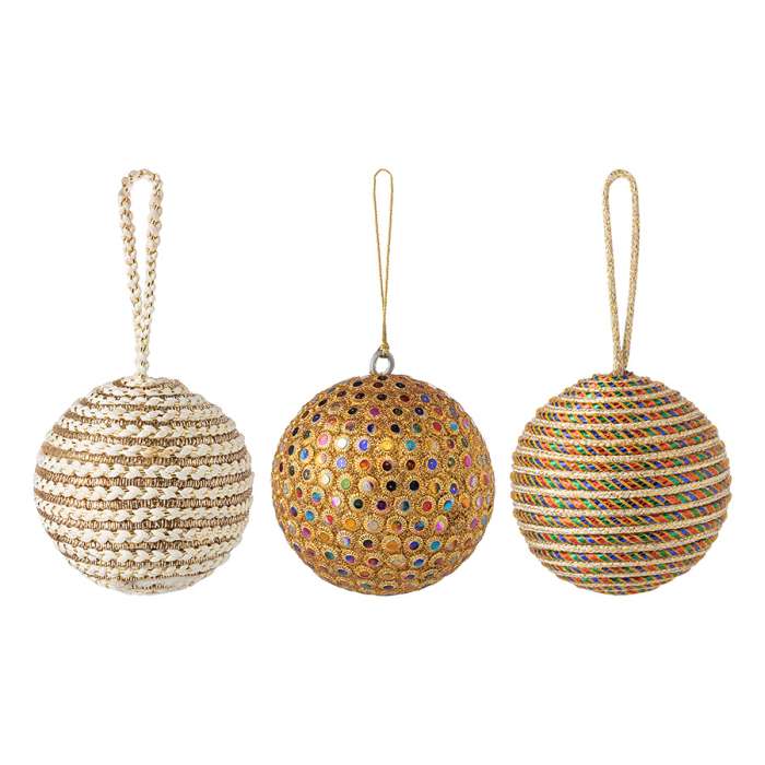 Набор ёлочных украшений disco balls из коллекции new year essential, 3 шт. Tkano TK24-NY_DEC0014