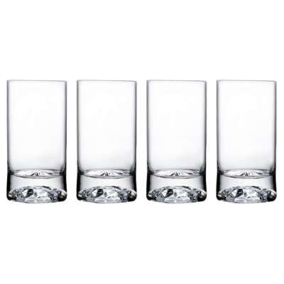 Набор стаканов для воды Nude Glass Клуб 280 мл, 4 шт, хрусталь