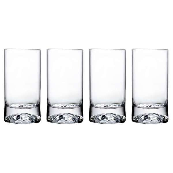 Набор стаканов для воды Nude Glass Клуб 280 мл, 4 шт, хрусталь