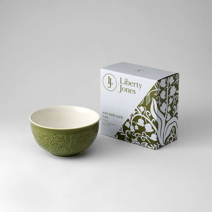 Миска english gardens, 2 л, травянисто-зеленая Liberty Jones LJ0000636