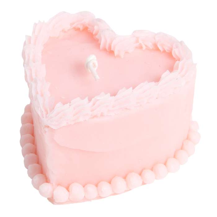 Свеча cake, 4,8 см, розовая DOIY DYCANSWPK