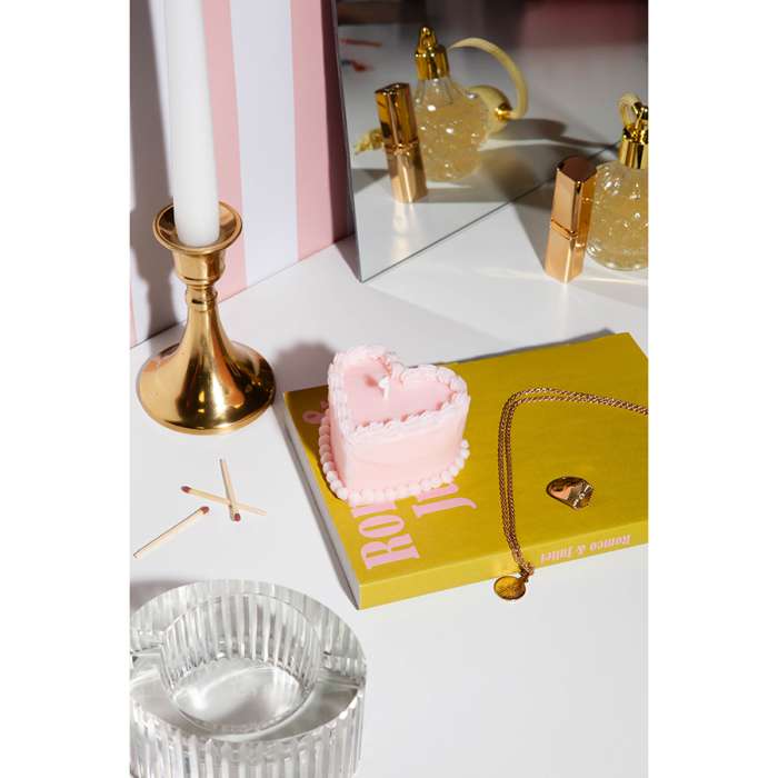 Свеча cake, 4,8 см, розовая DOIY DYCANSWPK