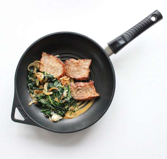 Сковорода "WAKAME" с крышкой "Арома"  BAF Gigant Newline 28 см 5001 15 28 1с