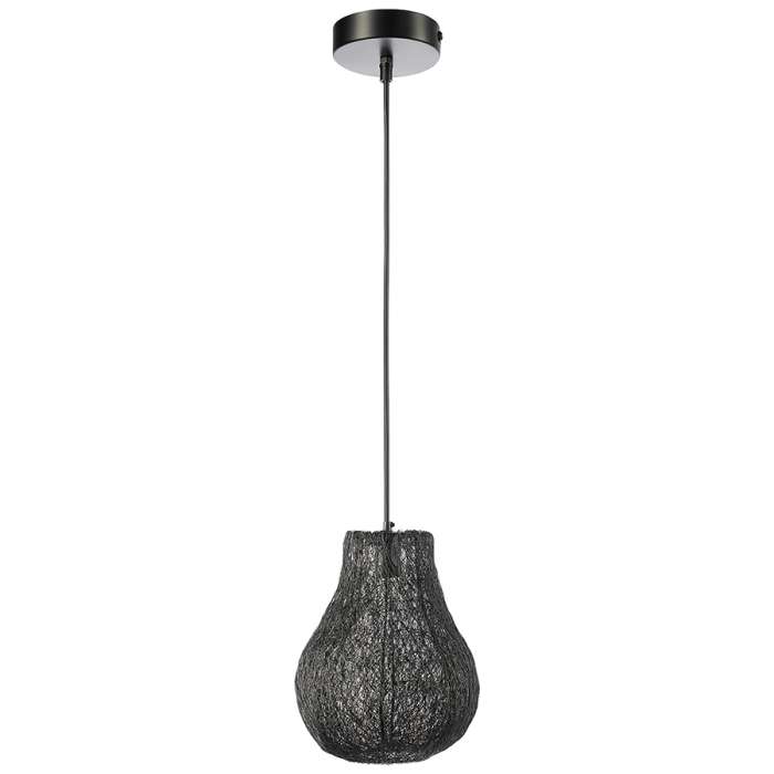 Светильник подвесной vinger, D27х35 см, черный Bergenson Bjorn BB0000347