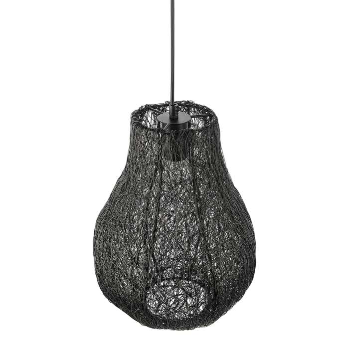 Светильник подвесной vinger, D27х35 см, черный Bergenson Bjorn BB0000347