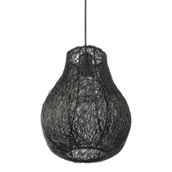 Светильник подвесной vinger, D27х35 см, черный Bergenson Bjorn BB0000347