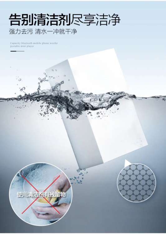 Губки меламиновые 4 шт. BOOMJOY JY2081