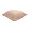 Подушка декоративная из хлопкового бархата цвета пыльной розы из коллекции Essential, 45х45 см TKANO TK19-CU0005