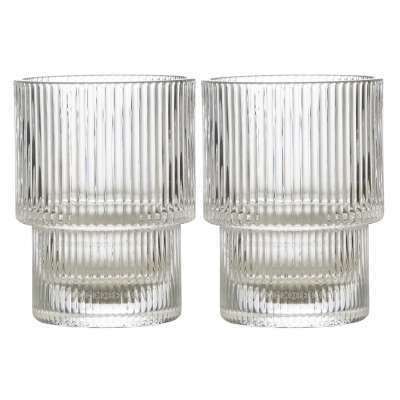 Набор стеклянных стаканов, 200 мл, 2 шт. SMART SOLUTIONS SFE-SS-CP-GLS-200