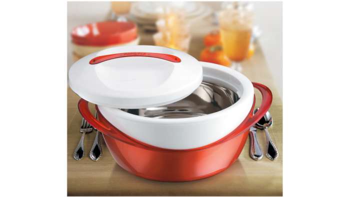 Термокастрюля 3,5л (красная) PINNACLE PIN-PA-1206