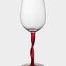 Бокал для вина, 540 мл, 2 шт, стекло, красная ножка, Villalago ANNA LAFARG ANLAF-NC20250115-2