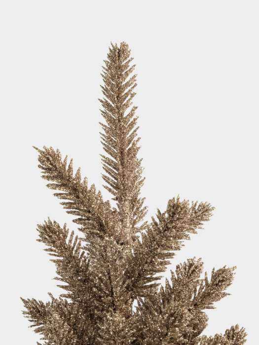 Ель искусственная, 30 см, полиэтилен, шампань, New year ANNA LAFARG ANLAF-JIN1