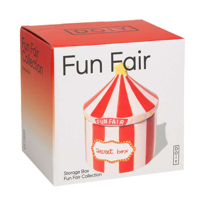 Шкатулка funfair, 8,2х8,2х11,5 см DOIY DYBOXFUN