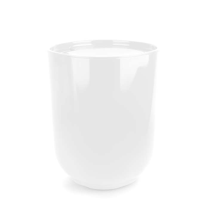 Корзина для мусора с крышкой step, 6,6 л, белая UMBRA 023840-660