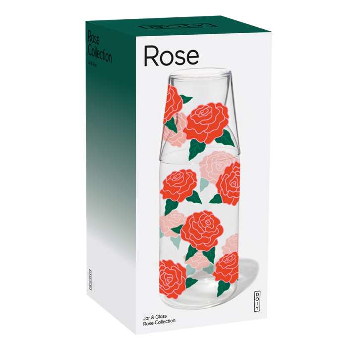 Набор из графина и стакана rose DOIY DYJGLROS