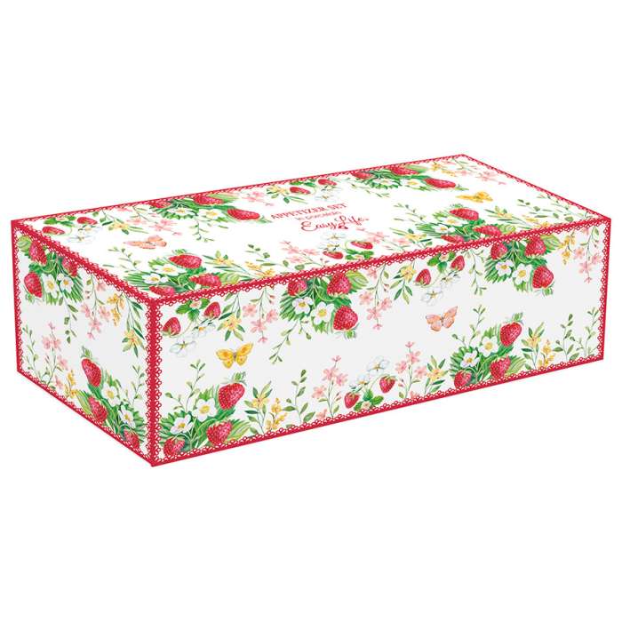 Набор банок для хранения на подставке jardin des fraise, 3шт. Easy Life R3487/JARF