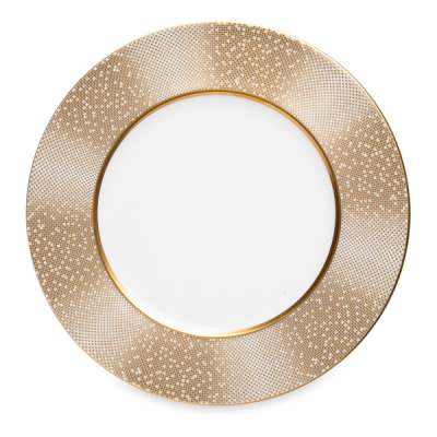 Тарелка закусочная Narumi Золотая пыль 21 см, фарфор костяной