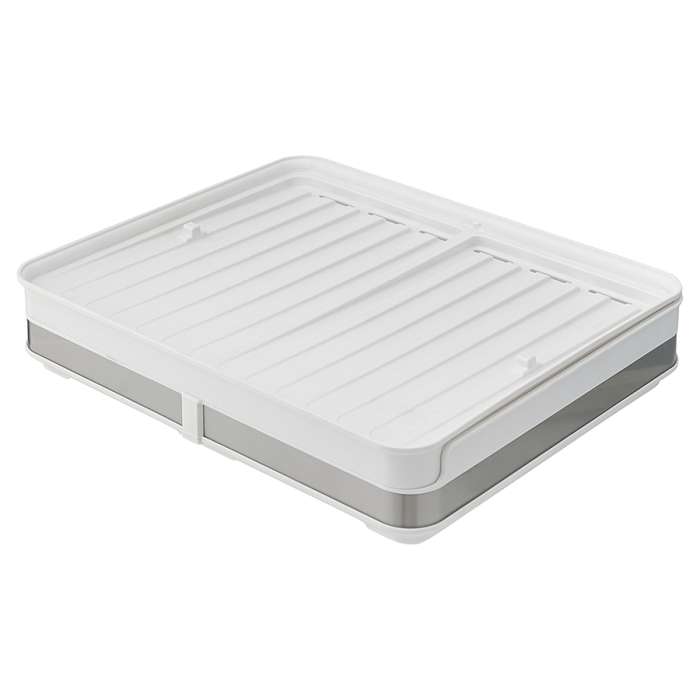 Сушилка для посуды atle раздвижная большая, белая Smart Solutions SS000013