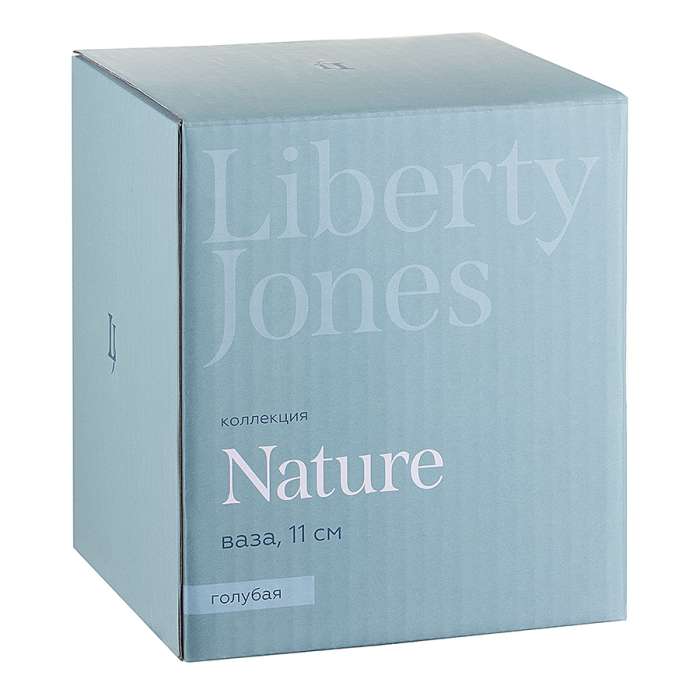 Ваза nature, 11 см, голубая Liberty Jones LJ_NT_VS_BL11