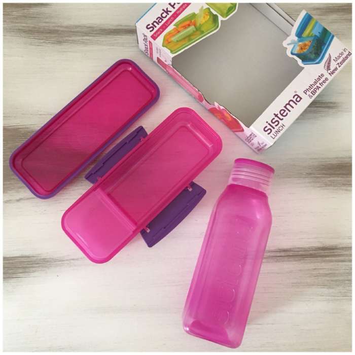 Набор Snack: контейнер 410 мл и бутылка 475 мл  SISTEMA  1596