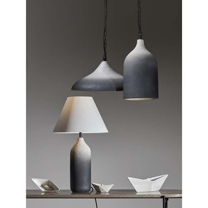 Светильник подвесной sustainable collection, D22х39 см, черный/белый Bergenson Bjorn BB0000174