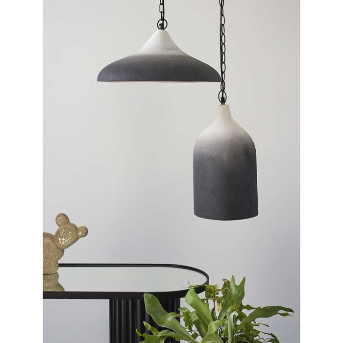 Светильник подвесной sustainable collection, D22х39 см, черный/белый Bergenson Bjorn BB0000174