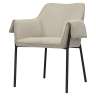 Стул aline, шенилл, серо-бежевый/черный Bergenson Bjorn BB0000631