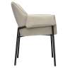Стул aline, шенилл, серо-бежевый/черный Bergenson Bjorn BB0000631