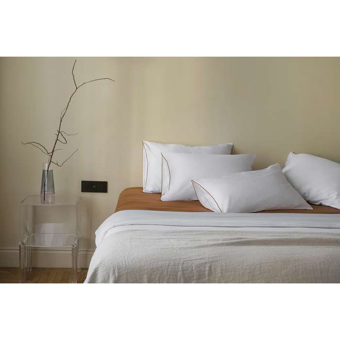 Комплект постельного белья из сатина из коллекции meditation, caramel, 200х220 см Tkano TK24-DC0028