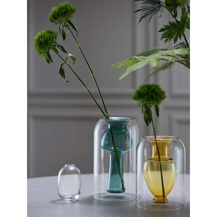 Ваза muse, 16 см, янтарная Bergenson Bjorn BB0000861