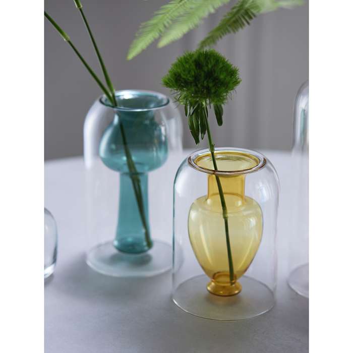 Ваза muse, 16 см, янтарная Bergenson Bjorn BB0000861