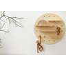 Пегборд shely, D50 см, светлое дерево Bergenson Bjorn TL-BB-SFRND-NT-50